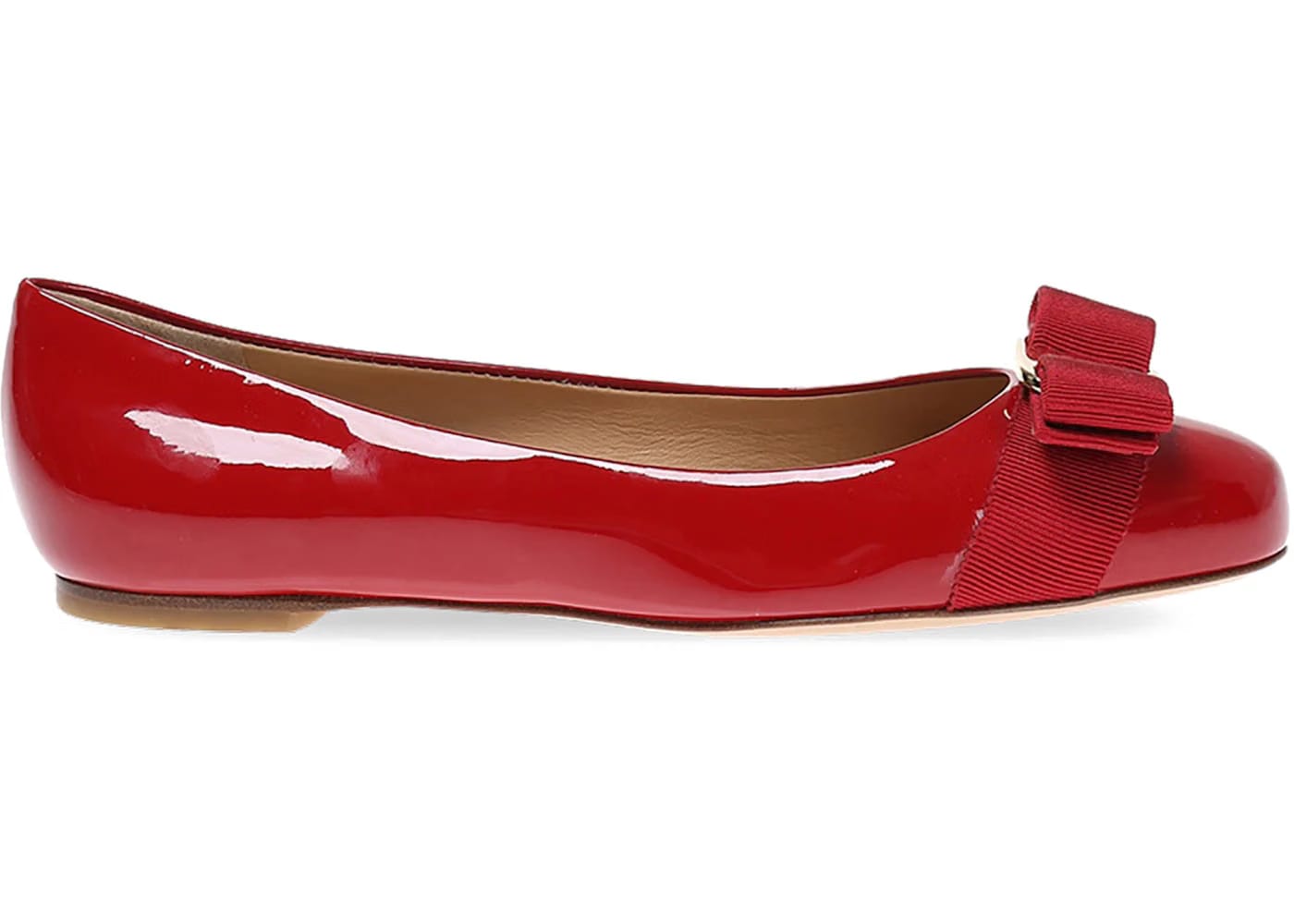 Ferragamo Mini Varina Ballerinas Red (Kids)
