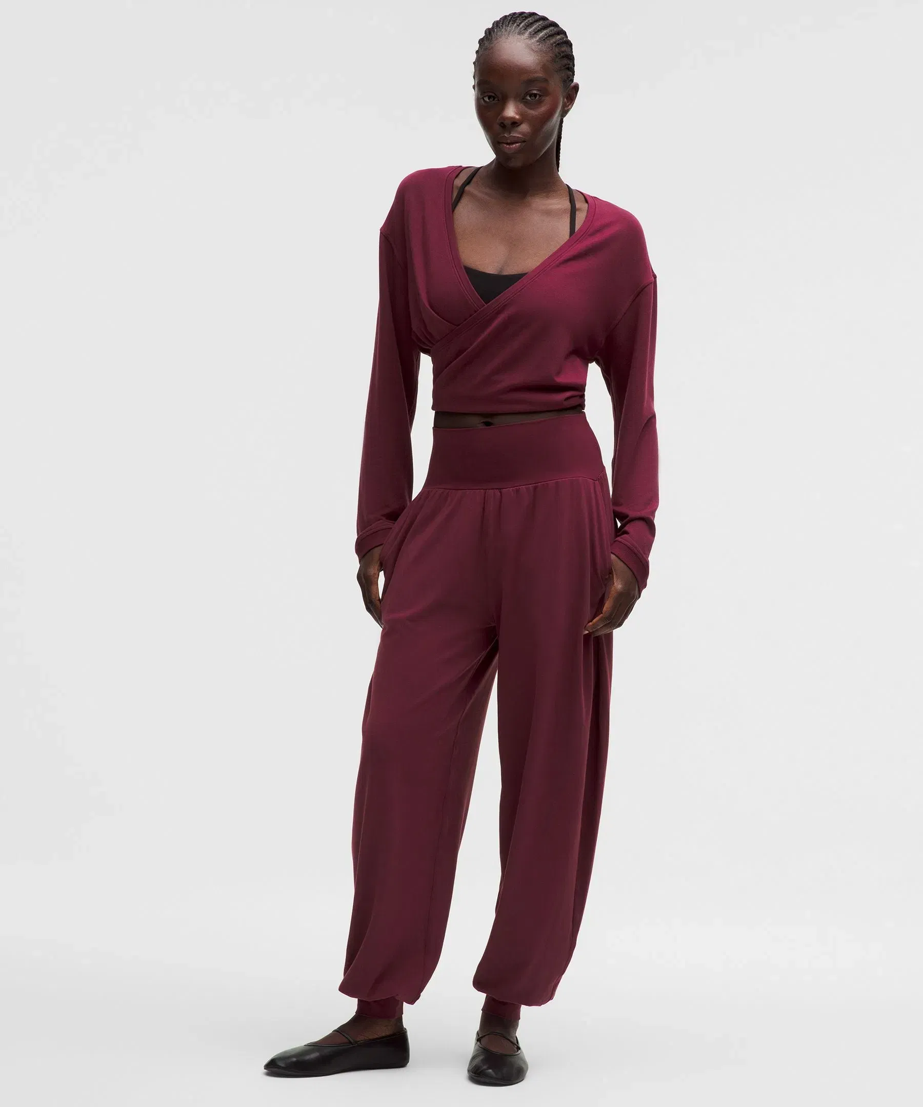 Lululemon Women's Rulu Drapey Oversized High-Rise Yoga Jogger