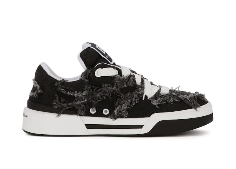 Dolce & Gabbana New Roma Black Fray Trim