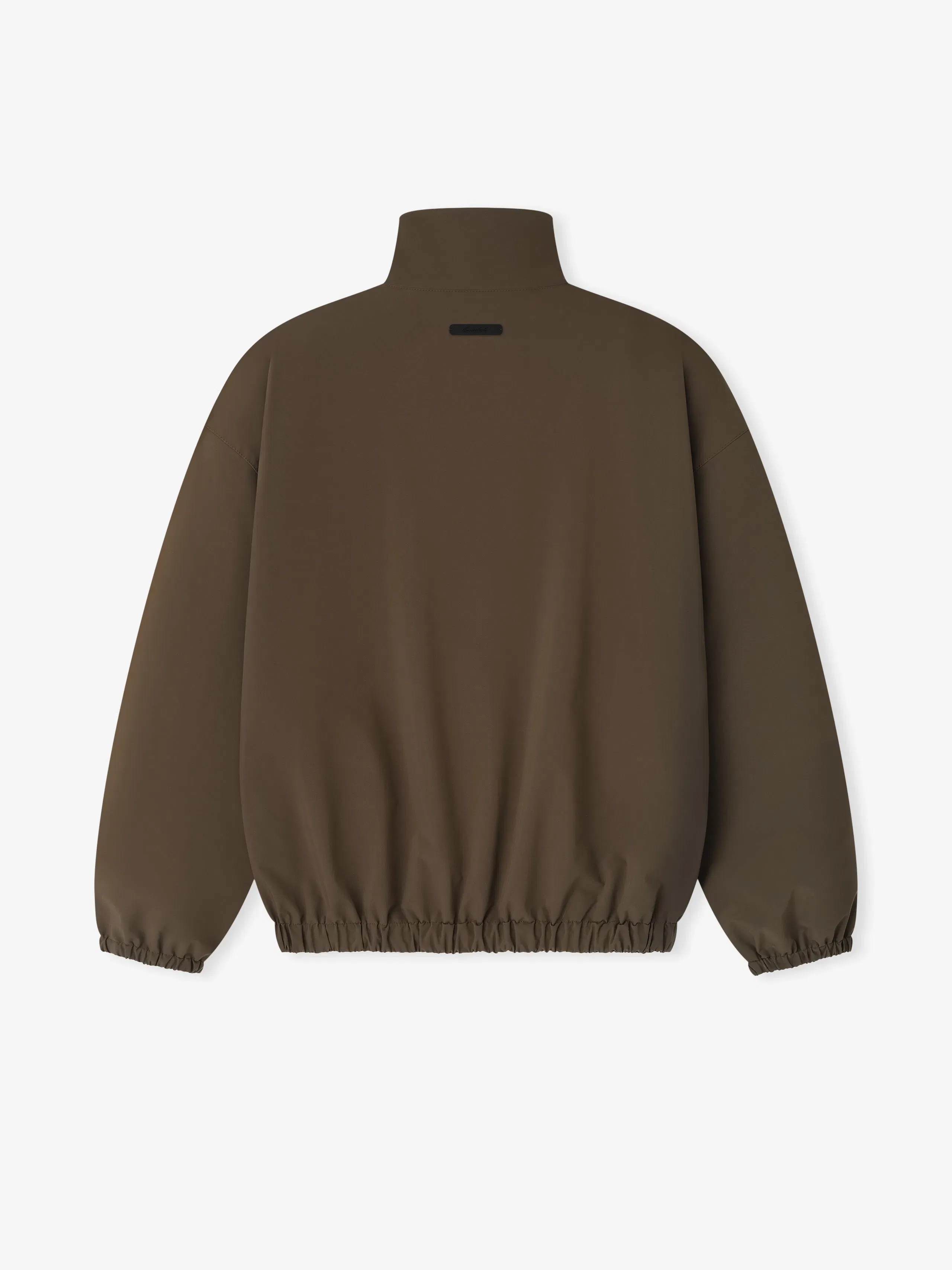Essentials Active Trace Half Zip Track Jacket Brown