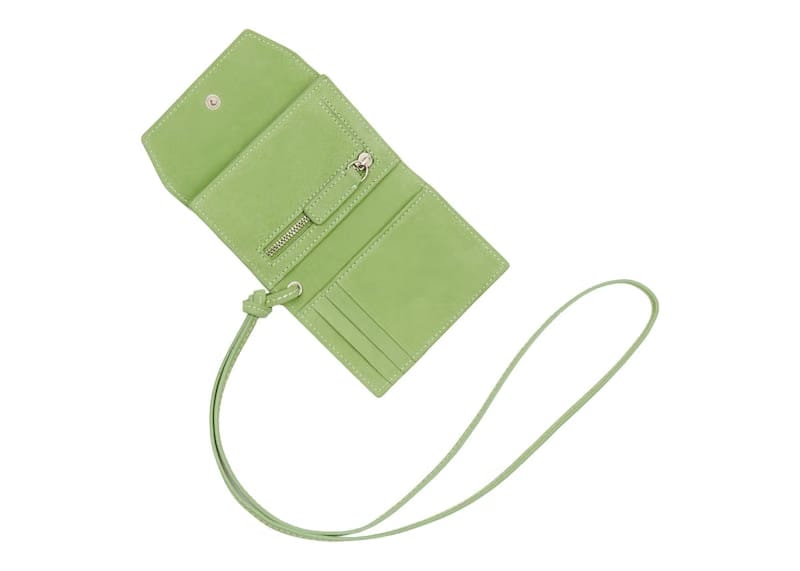 Jacquemus Le porte Jacquemus Envelope Wallet Green