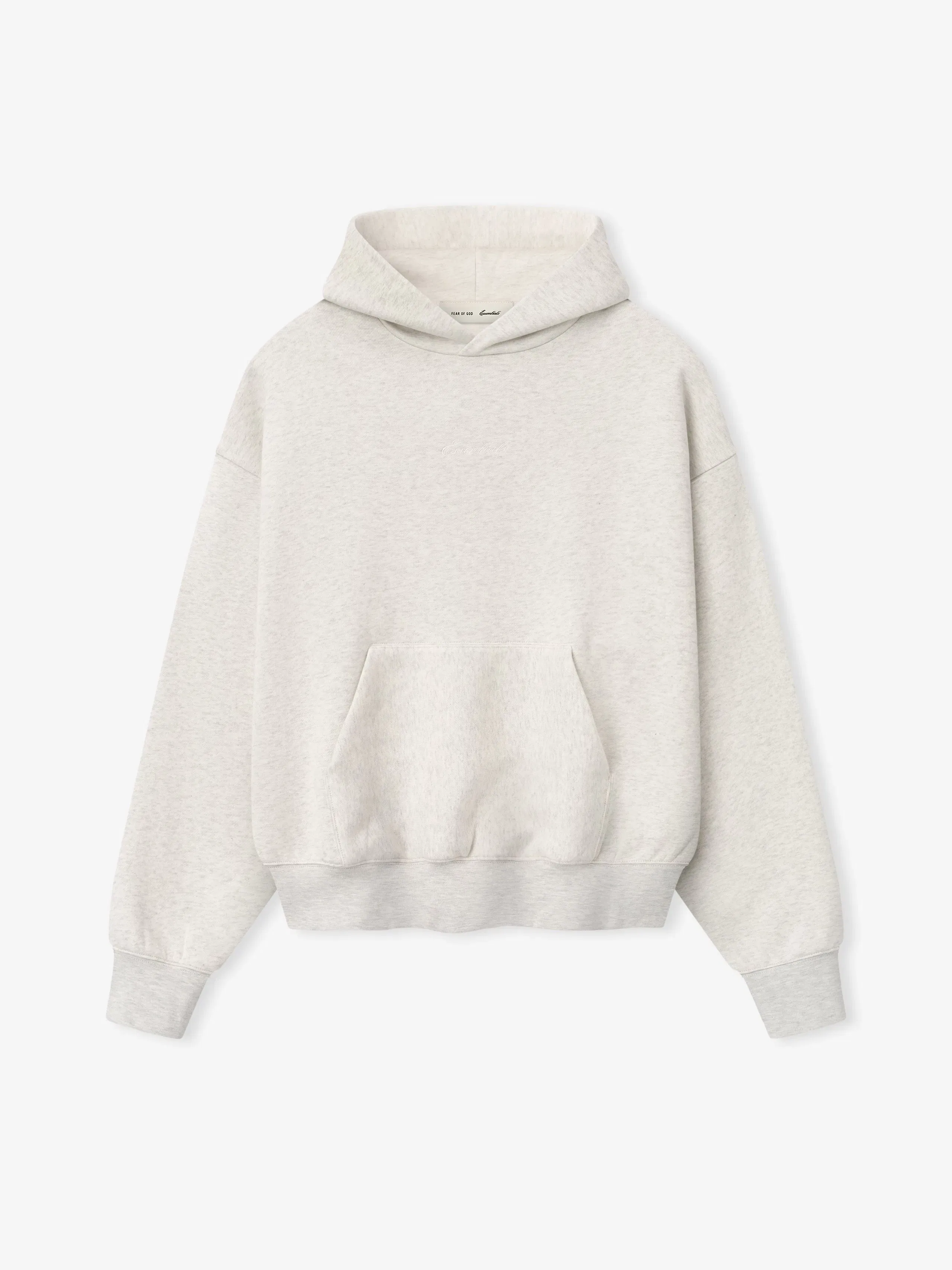 Essentials Signature Classic Hoodie Oatmeal Heather