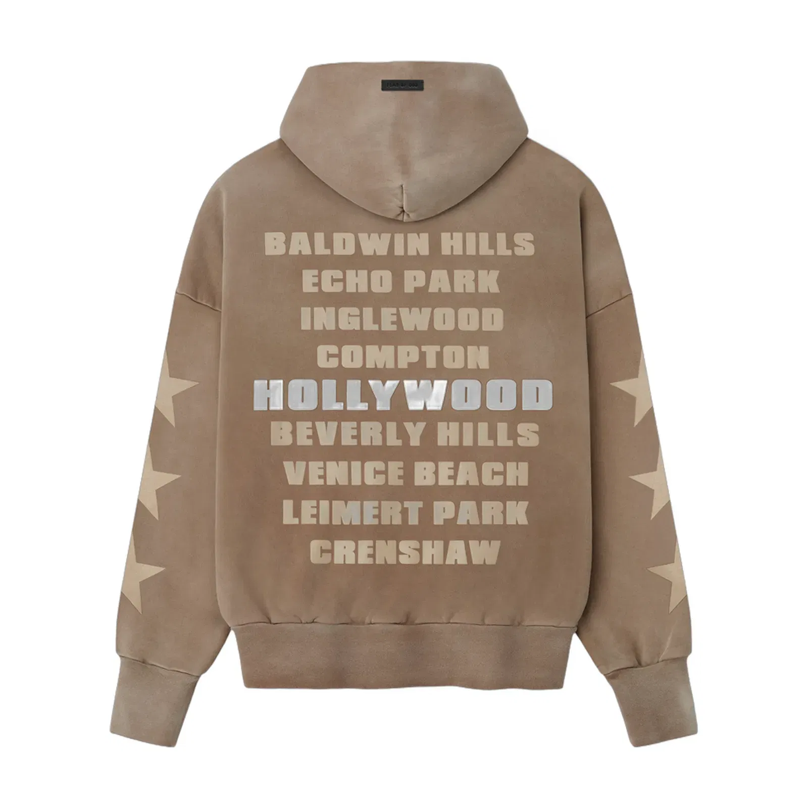 Essentials Vogue Fear Of God Neighborhood Hoodie Dune Pearl