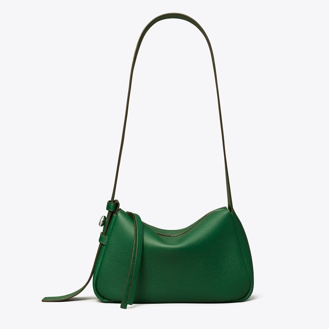 Tory Burch Small Romy Shoulder Bag Dark Kale