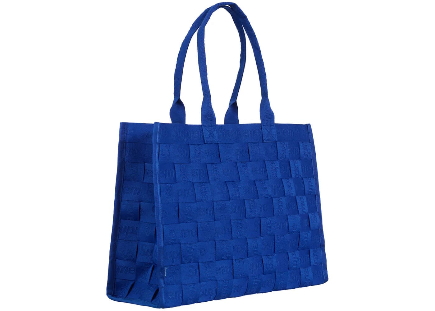Supreme Woven Tote Royal