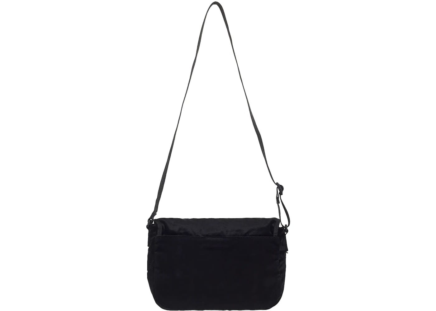 Supreme Velvet Small Messenger Bag Black