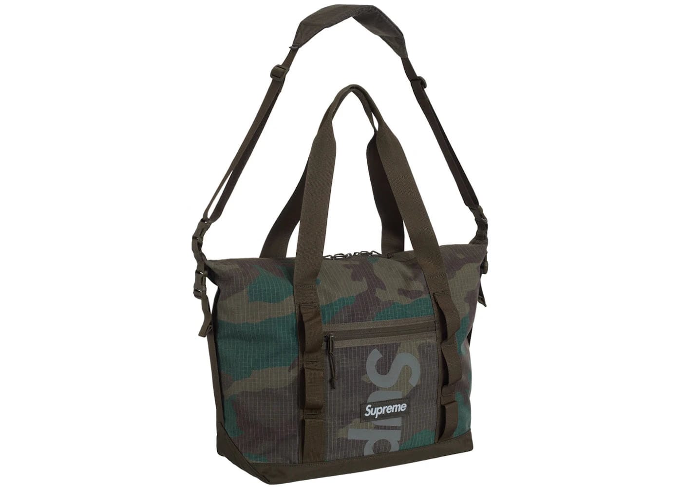 Supreme Tote Bag Ss24 Woodland Camo