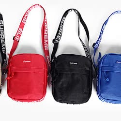 Supreme Nike Shoulder Bag Silver