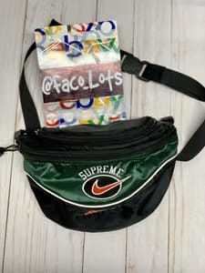 Supreme Nike Shoulder Bag Silver