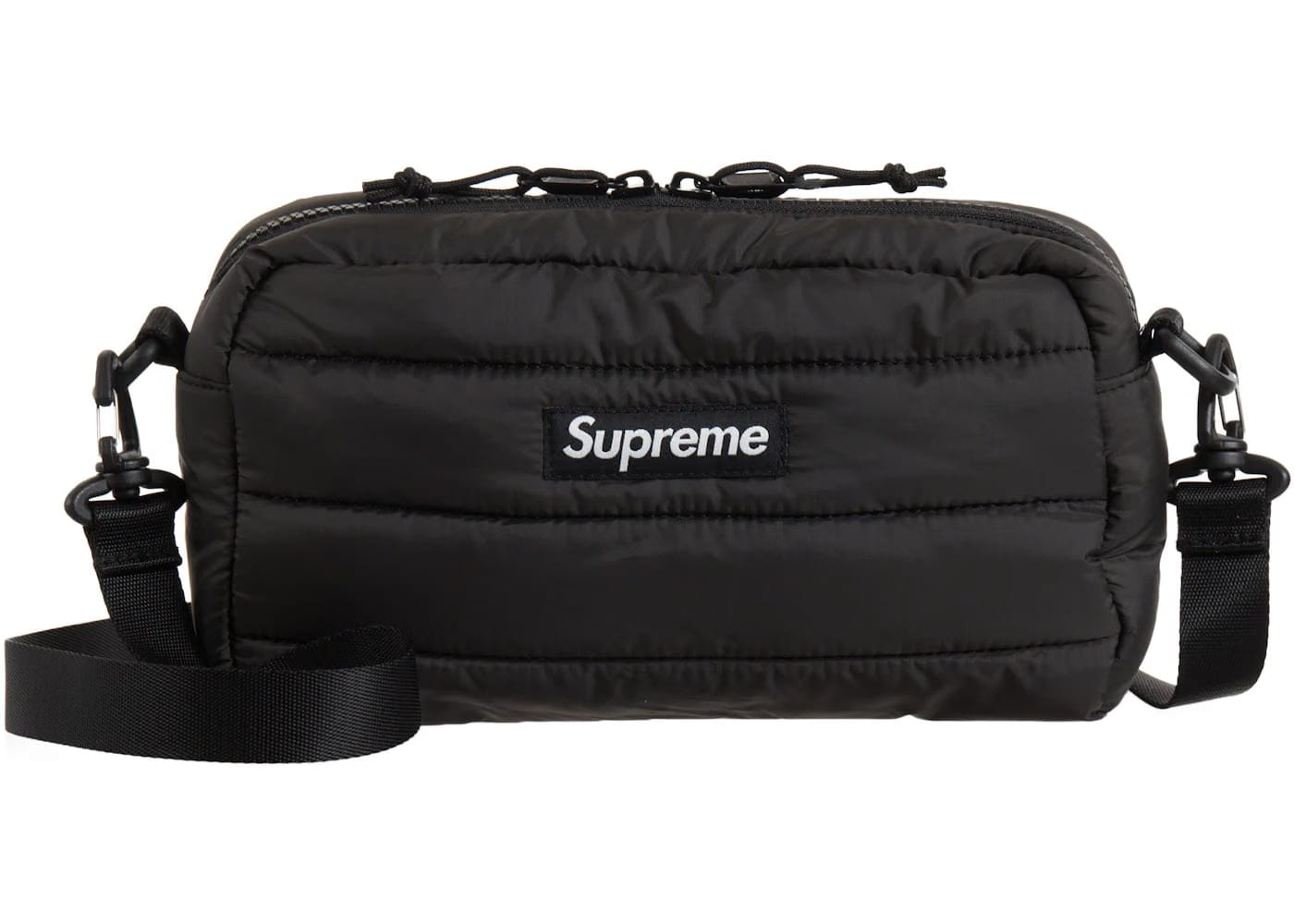 Supreme Puffer Side Bag Black