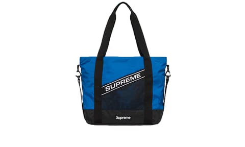 Supreme Logo Tote Bag White