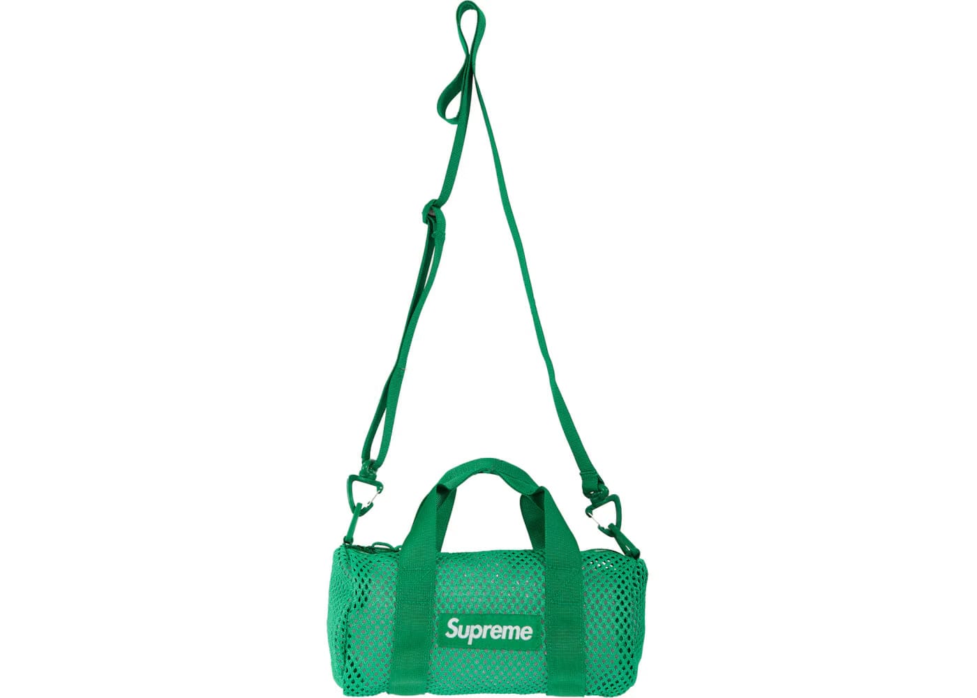 Supreme Mesh Mini Duffle Bag Green