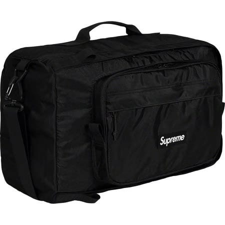 Supreme Hi Vis Duffle Bag Black
