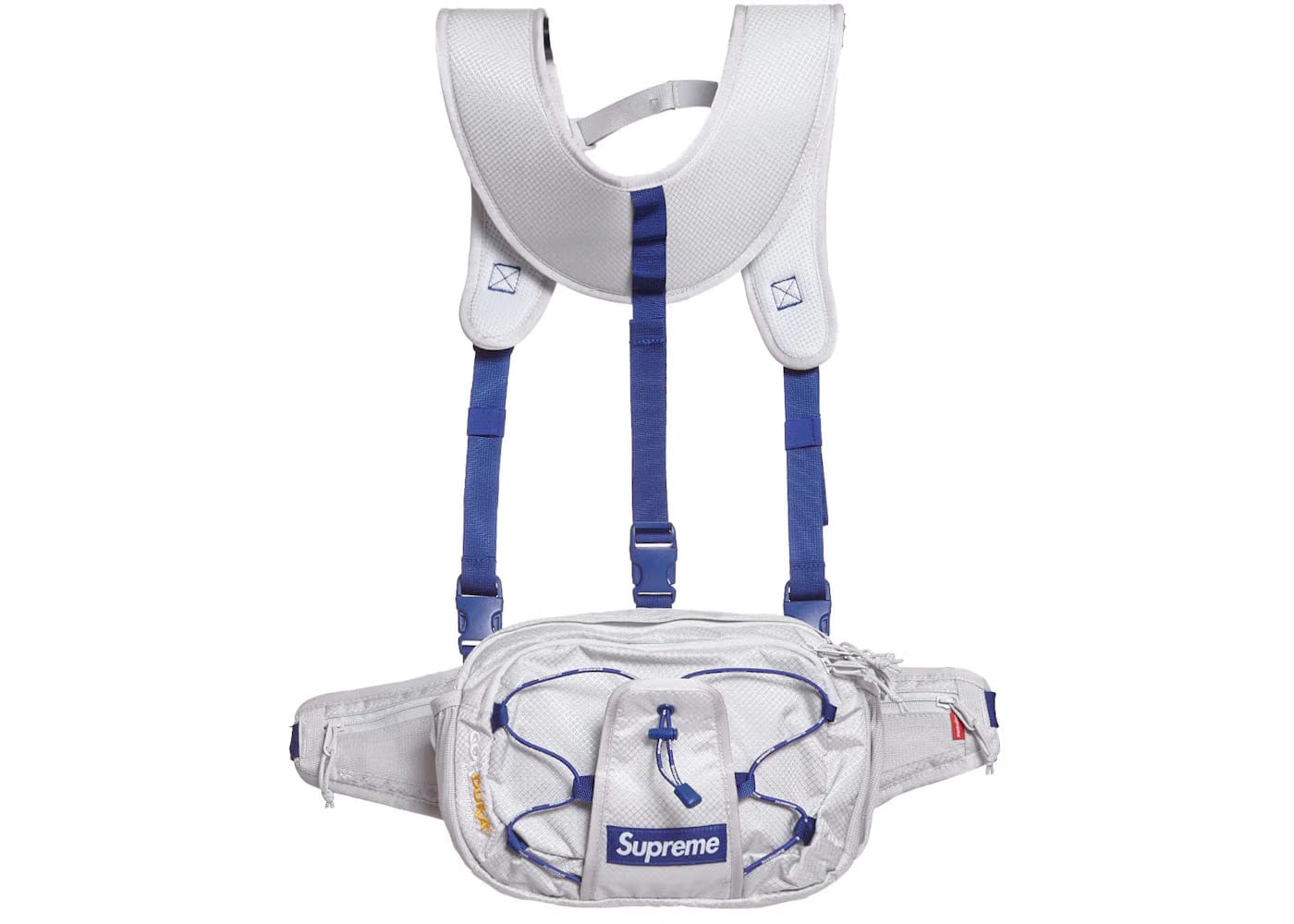 Supreme Harness Waist Bag Silver
