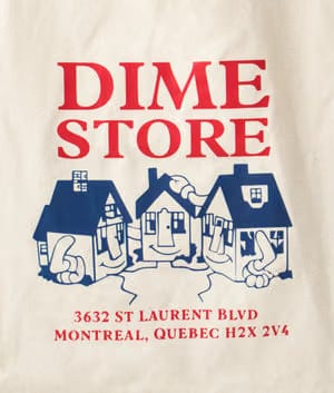 Ovo x University Of Toronto Tote Bag Off White