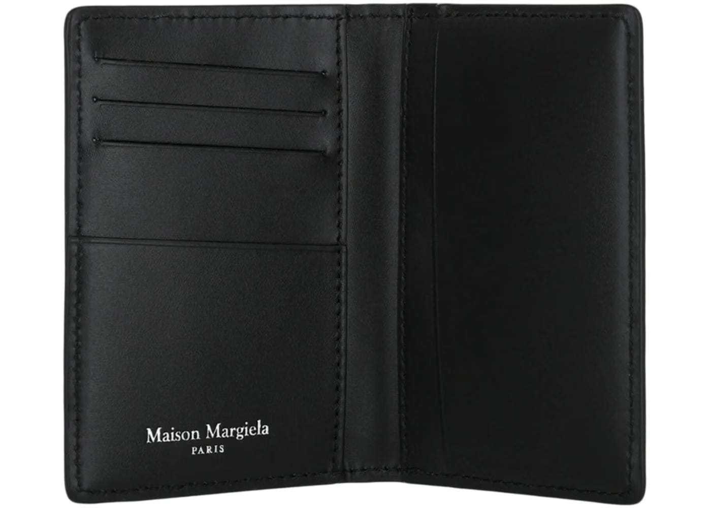 Maison Margiela Compact Bi-Fold Wallet Black