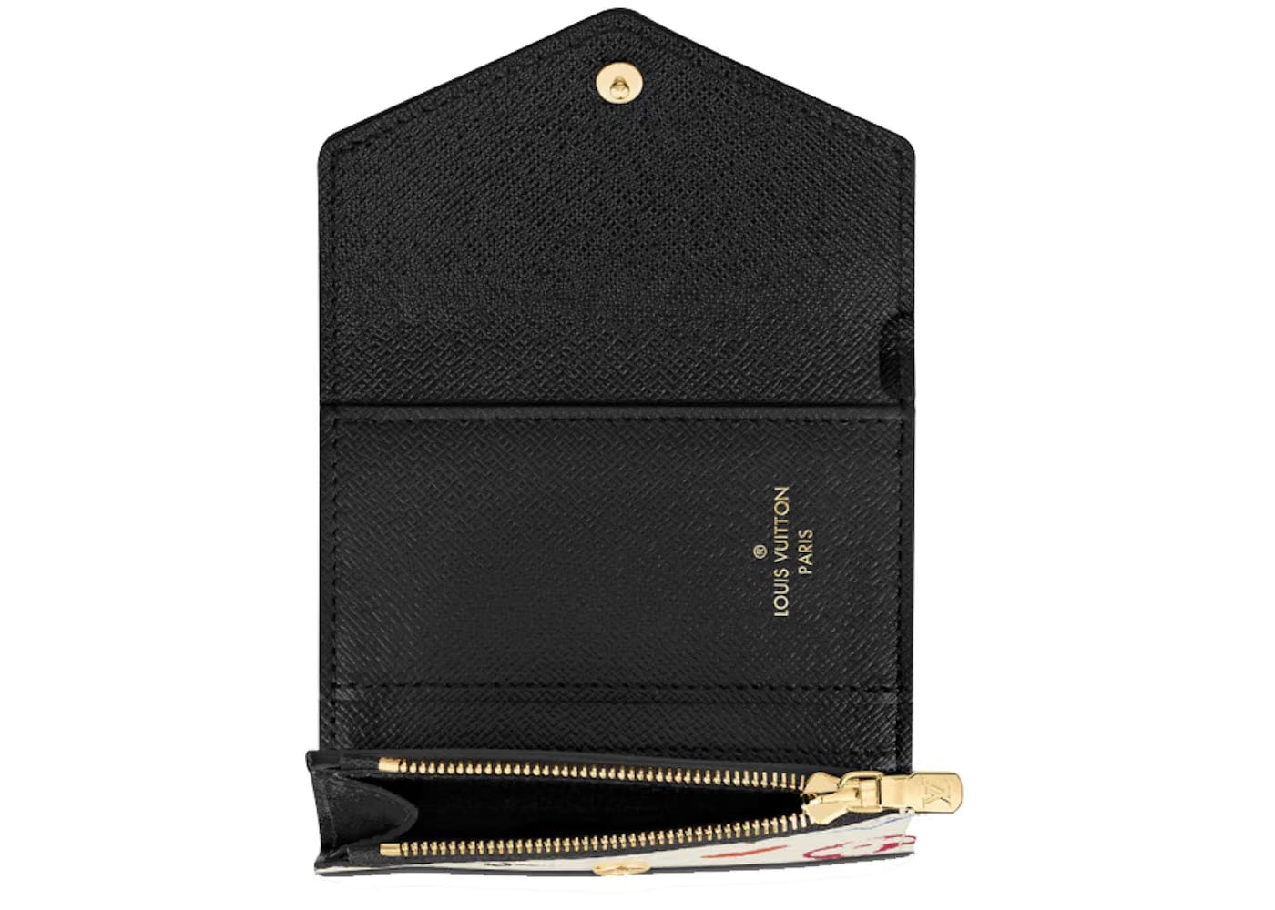 Louis Vuitton Zoe Wallet Game On White