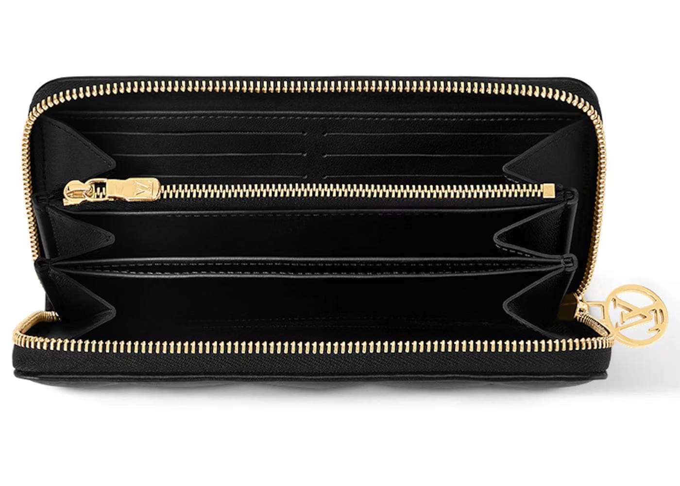 Louis Vuitton Zip Wallet Black