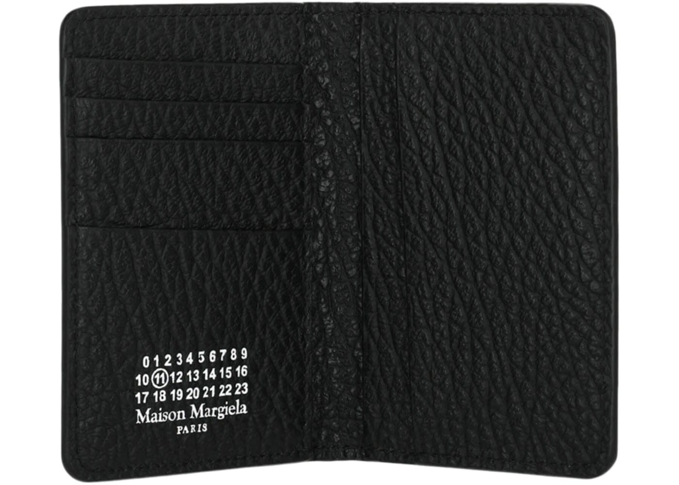Maison Margiela Stitched Bifold Wallet Black