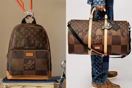 Louis Vuitton x Nigo Lv Louis Bear Bag Charm Blue