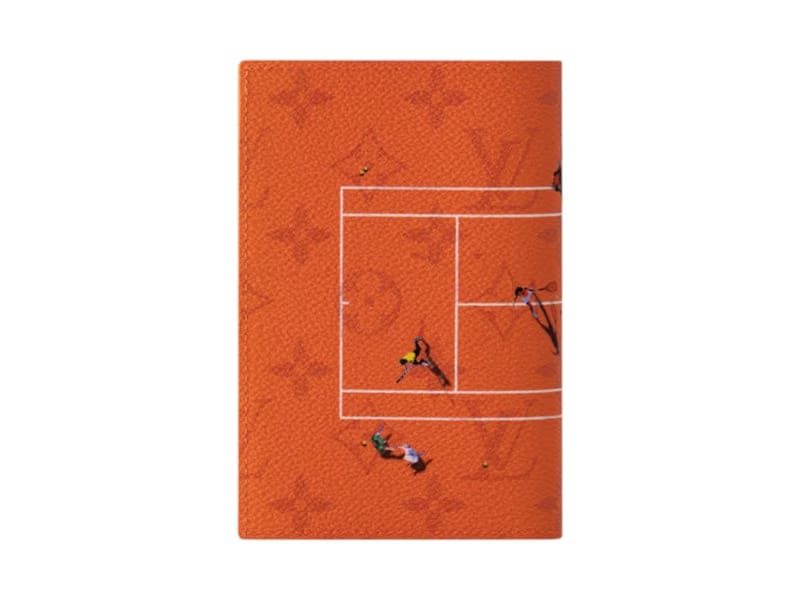 Louis Vuitton Tennis Passport Cover Brick Red