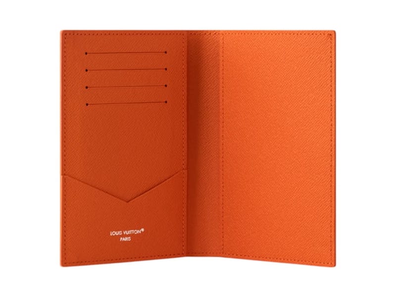 Louis Vuitton Tennis Passport Cover Brick Red