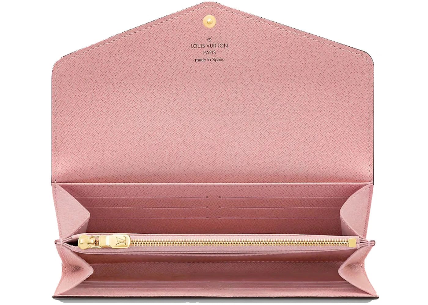 Louis Vuitton Sarah Wallet Monogram Rose Ballerine