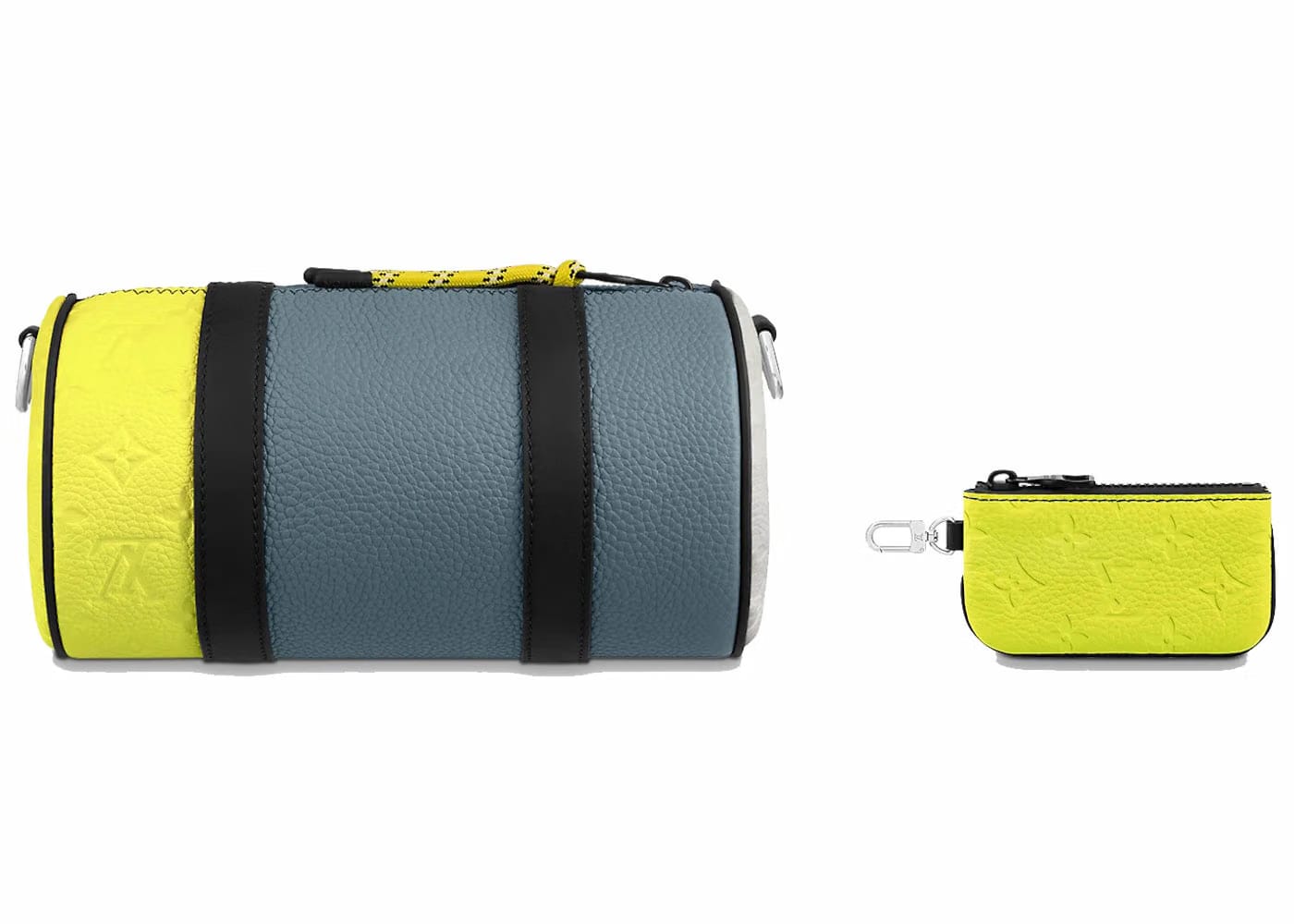 Louis Vuitton Polochon Bag Blue/Yellow