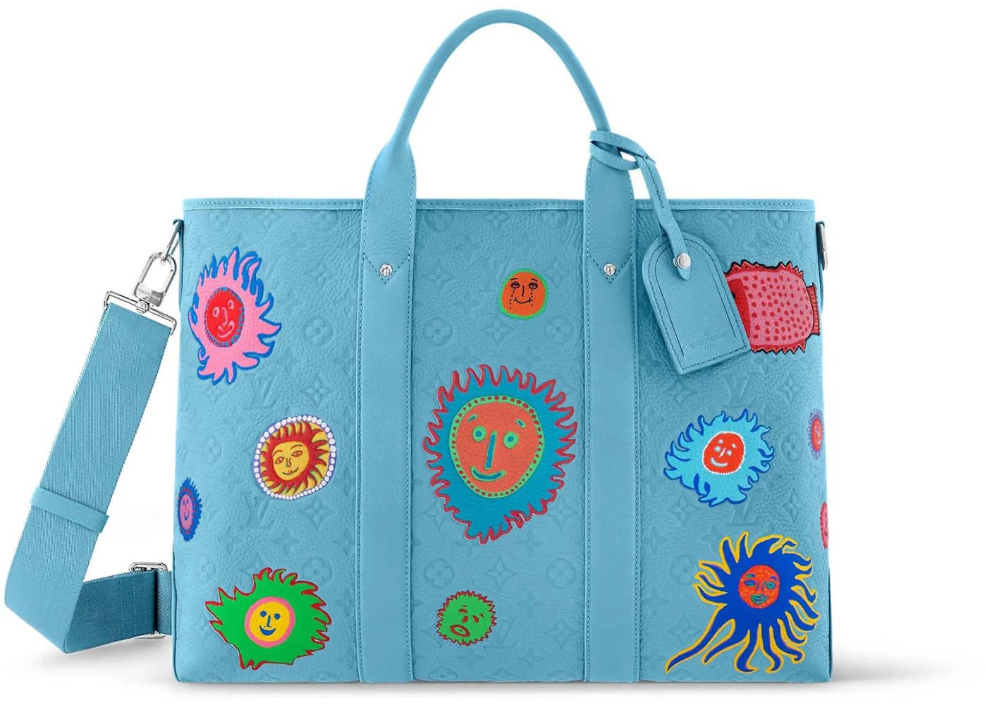 Louis Vuitton Lv x Yk Weekend Tote Blue