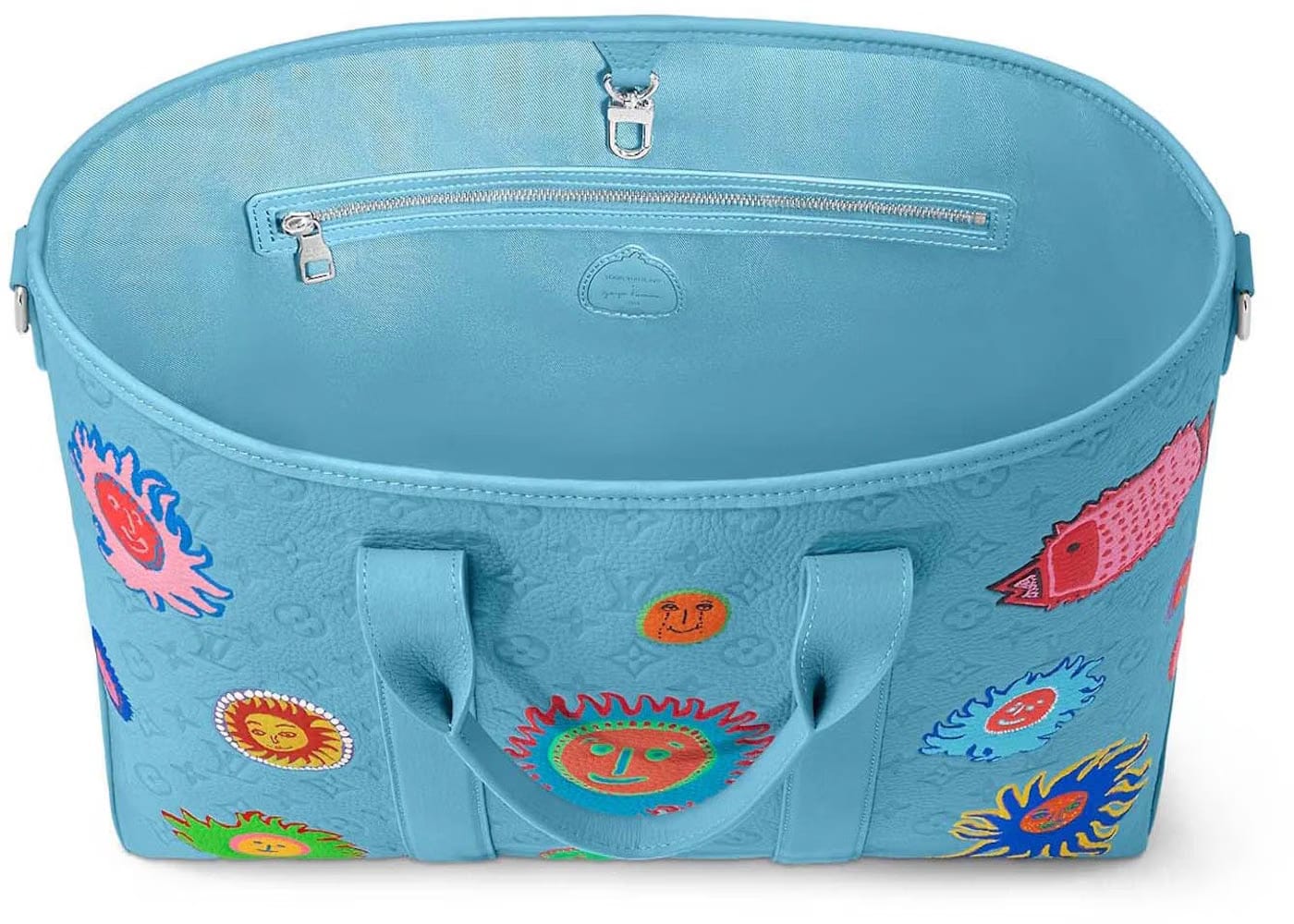 Louis Vuitton Lv x Yk Weekend Tote Blue