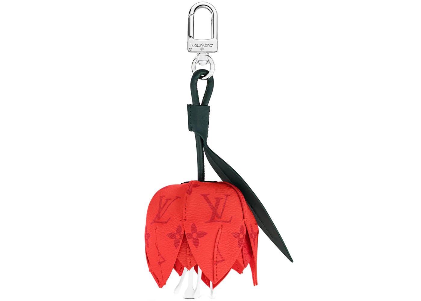 Louis Vuitton Mng Flower Bag Charm Red/Green