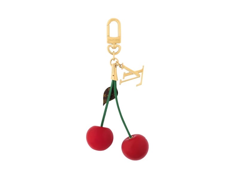 Louis Vuitton x Takashi Murakami Cherry Bag Charm Gold-tone Metal