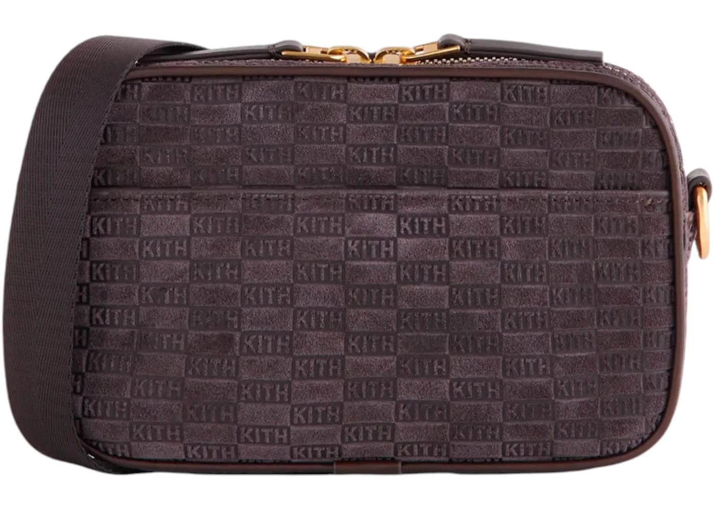 Kith Monogram Suede Crosswalk K20 Bag Incognito