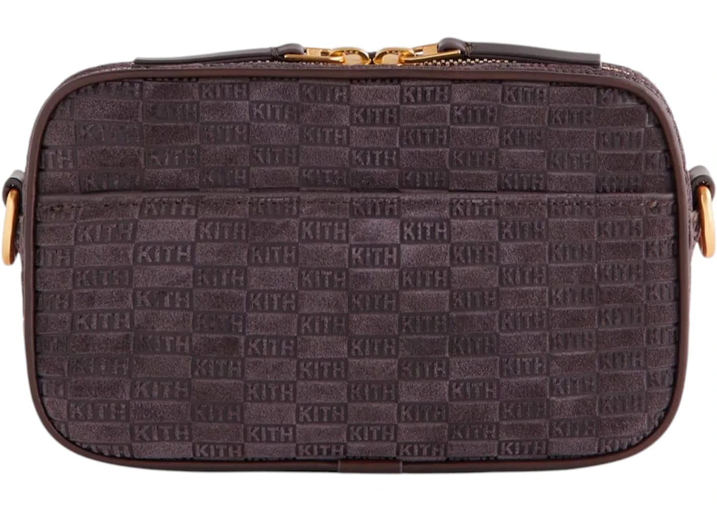 Kith Monogram Suede Crosswalk K20 Bag Incognito