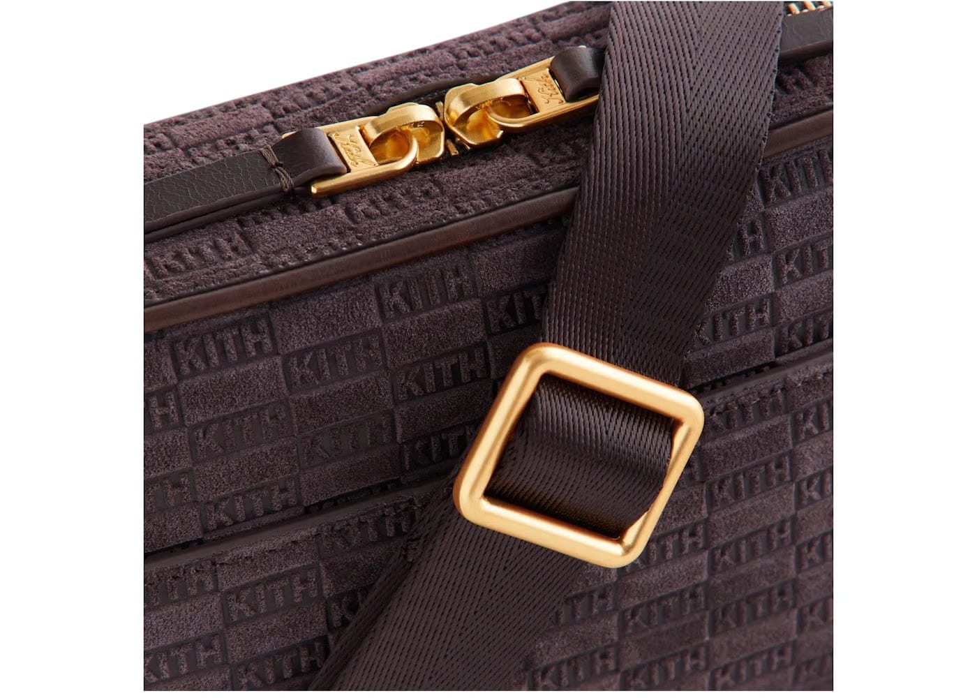 Kith Monogram Suede Crosswalk K20 Bag Incognito