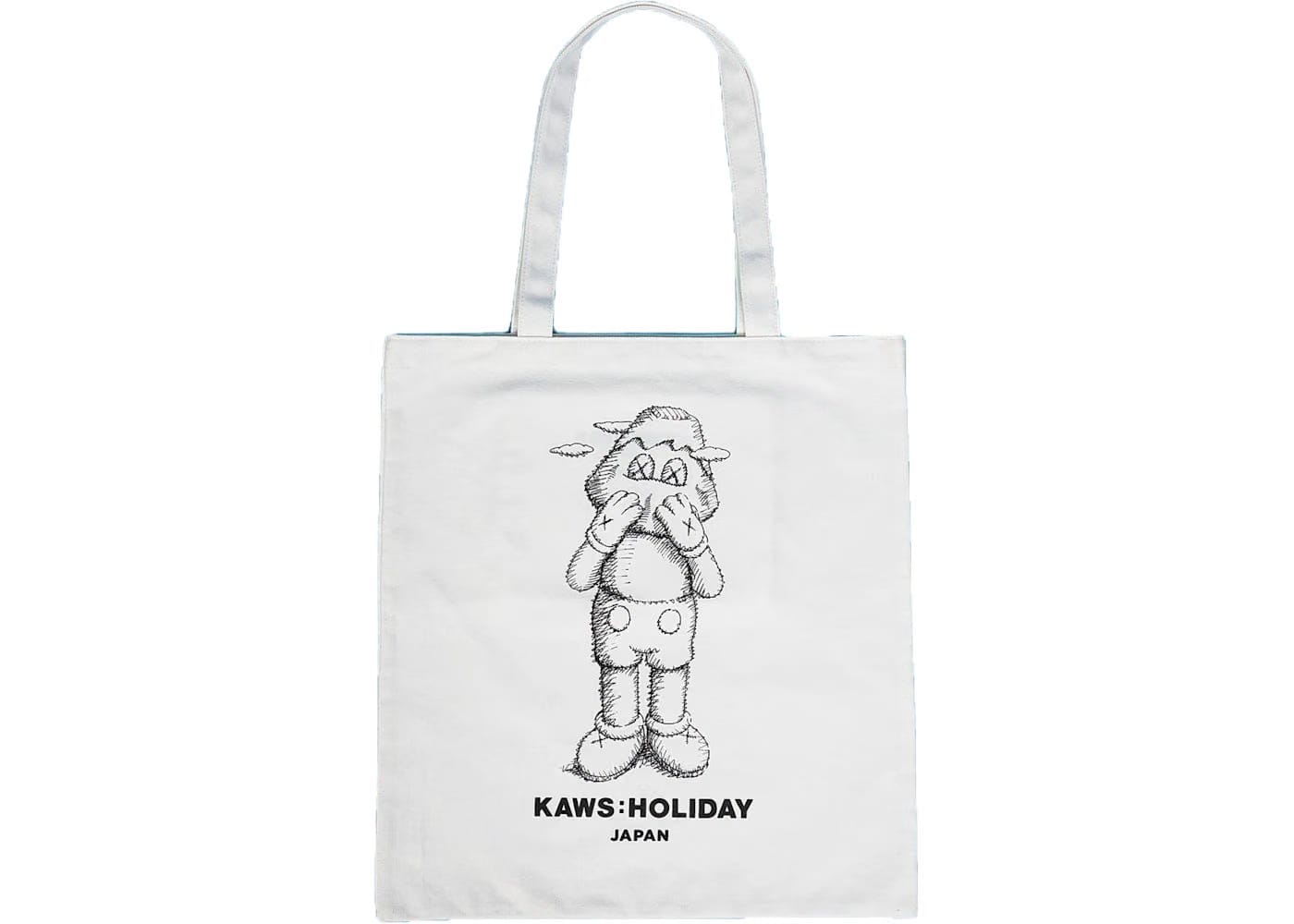 Kaws Holiday Japan Tote Bag White
