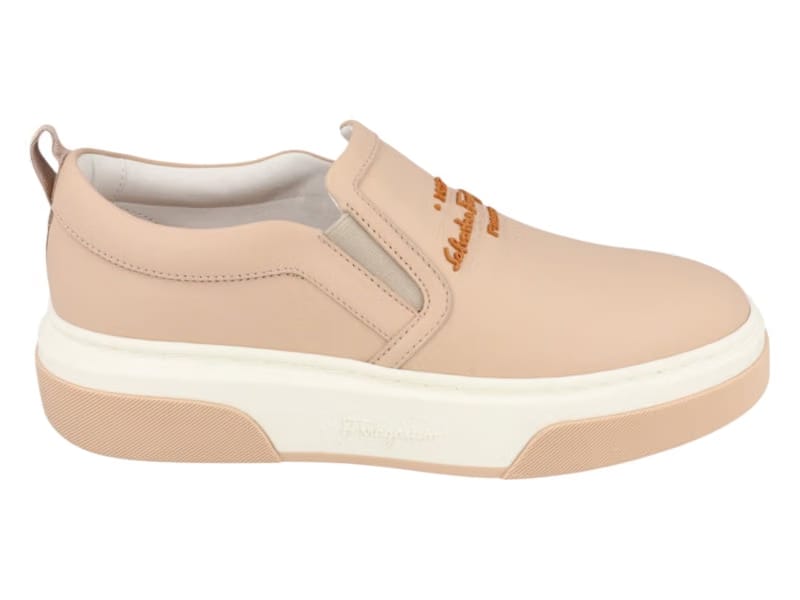 Ferragamo Cassina Slip-On Sneakers Pink (Women's)