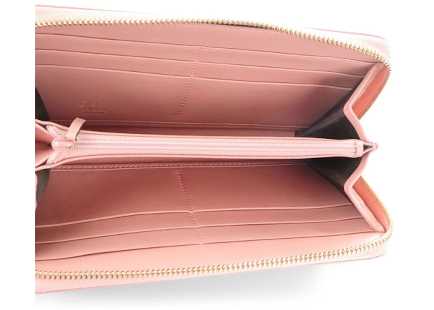 Gucci Zip Around Wallet Microguccissima Pink