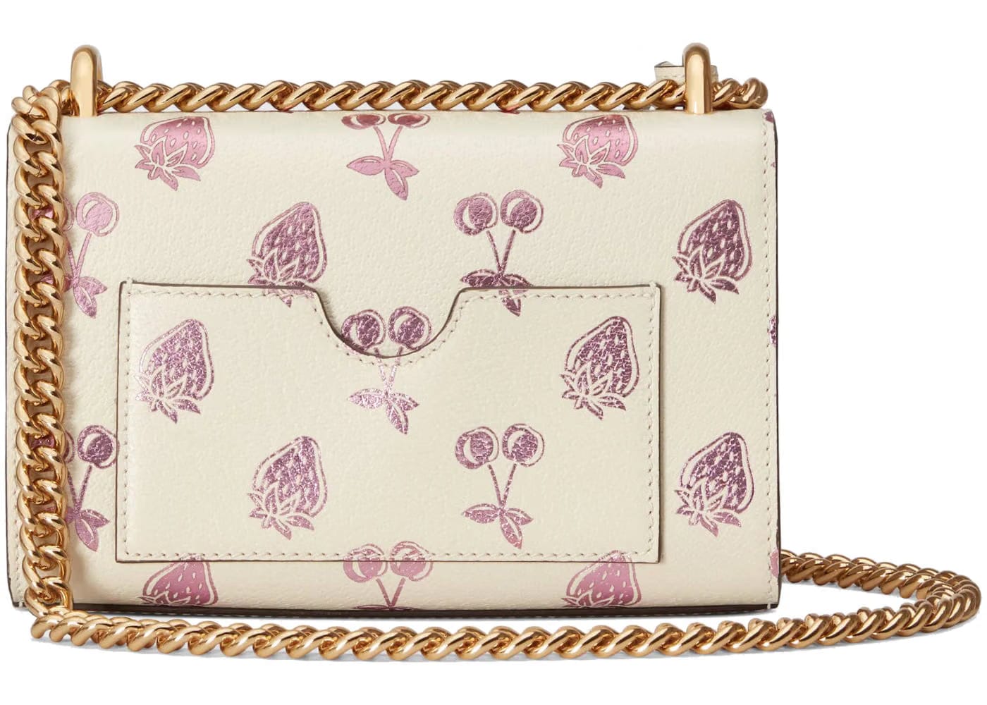 Gucci Valentines Day Padlock Bag Small White