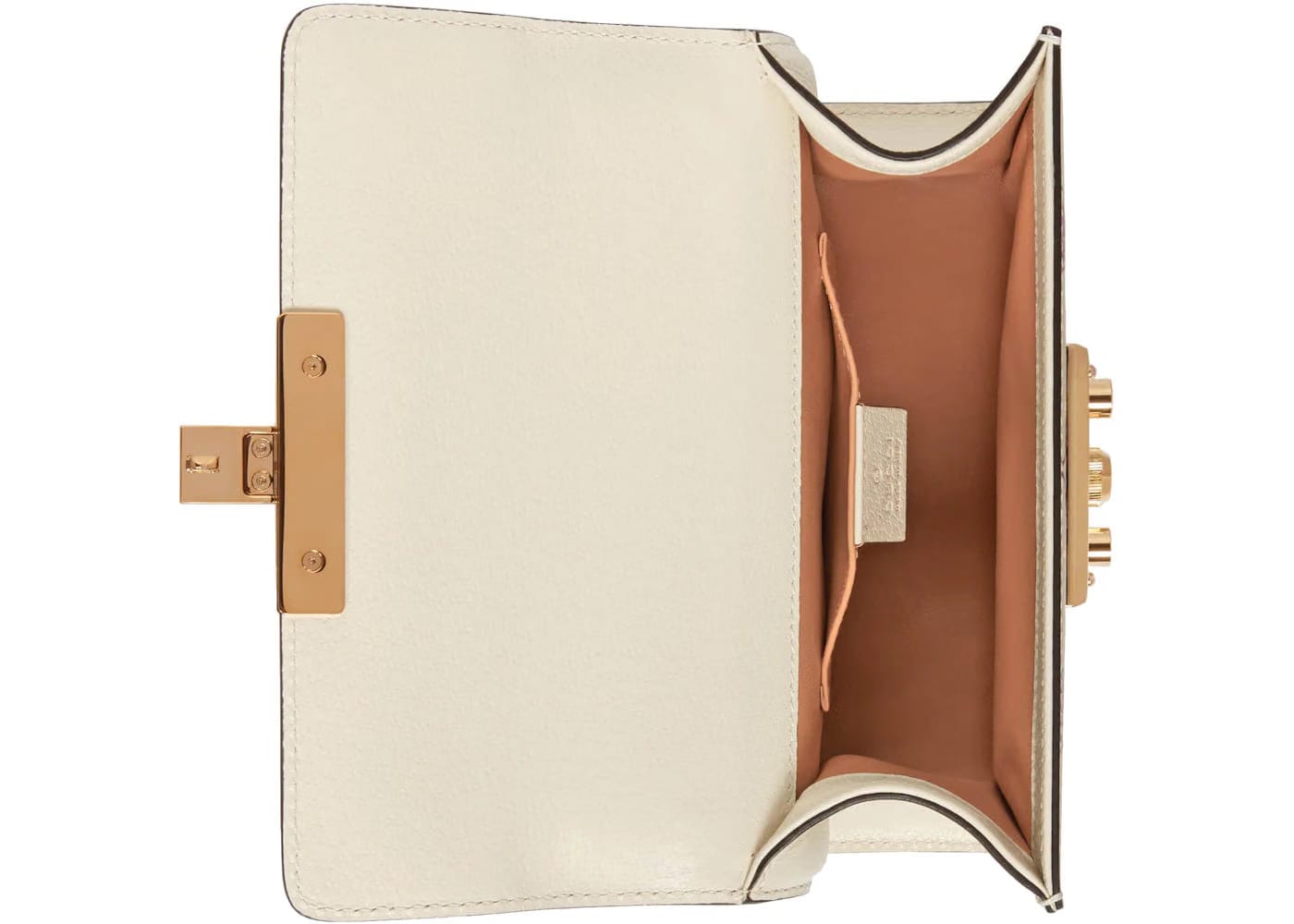 Gucci Valentines Day Padlock Bag Small White