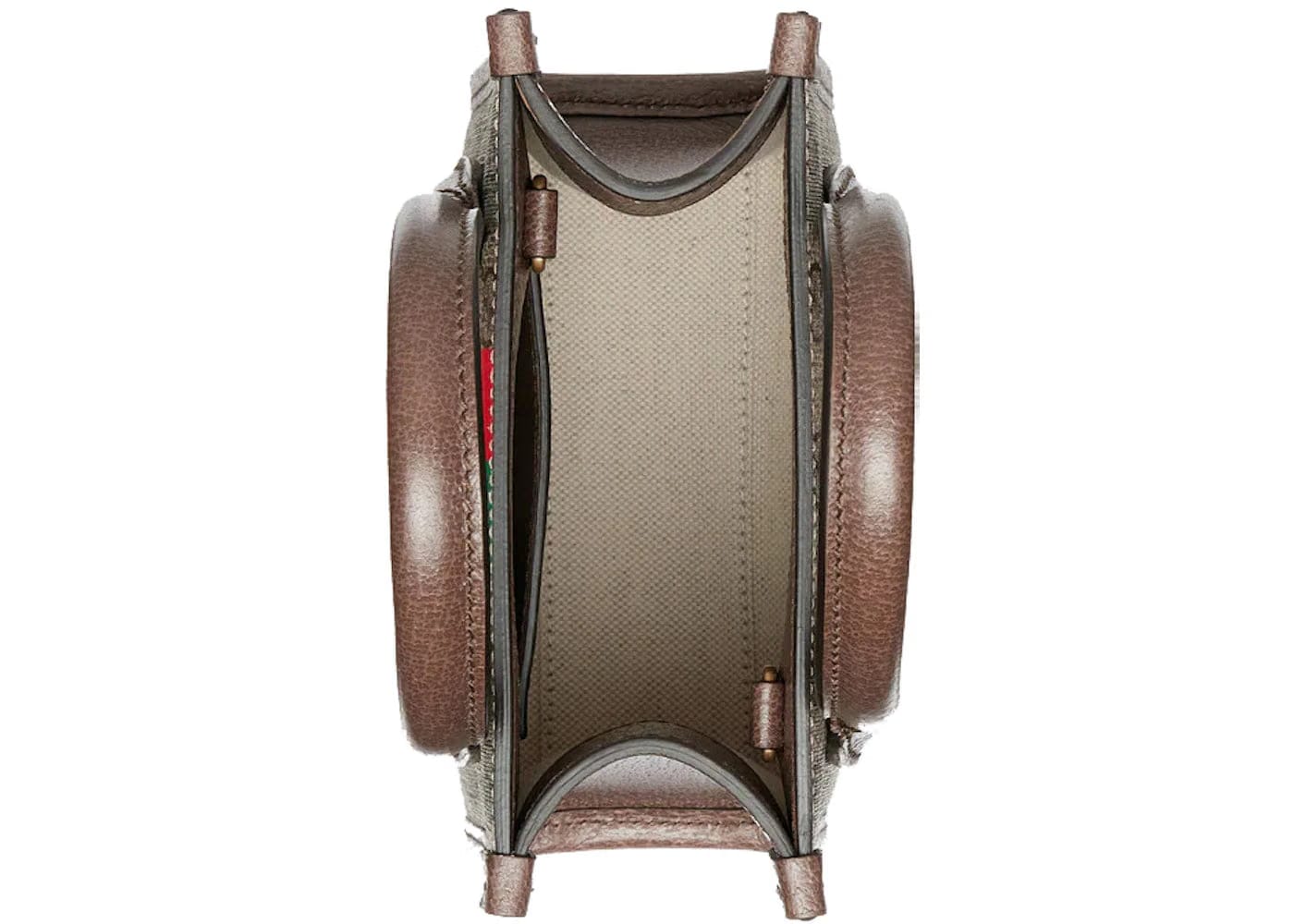 Gucci Tiger Gg Mini Tote Bag Beige/Ebony