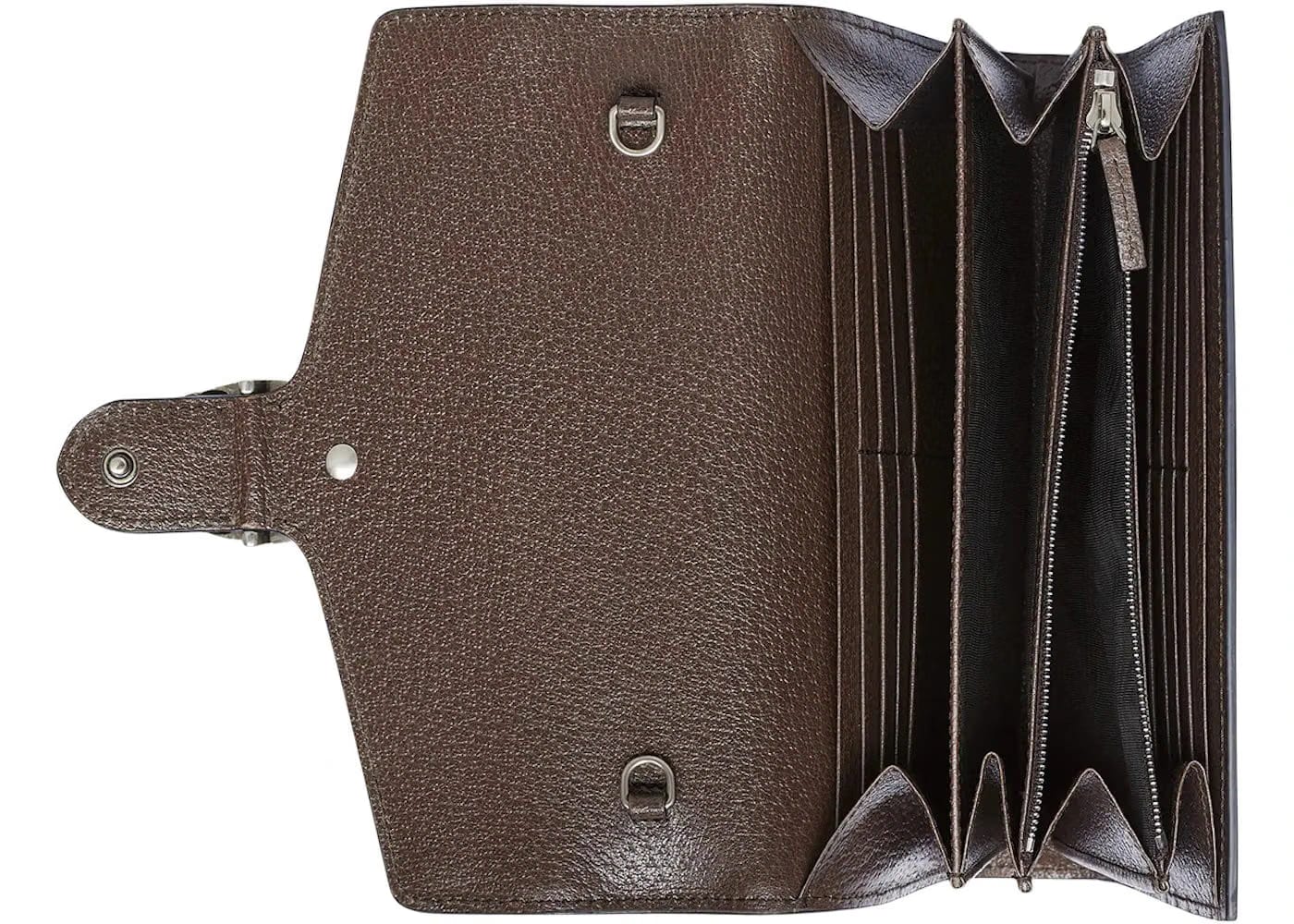 Gucci Dionysus Chain Wallet Jumbo Gg Camel/Ebony