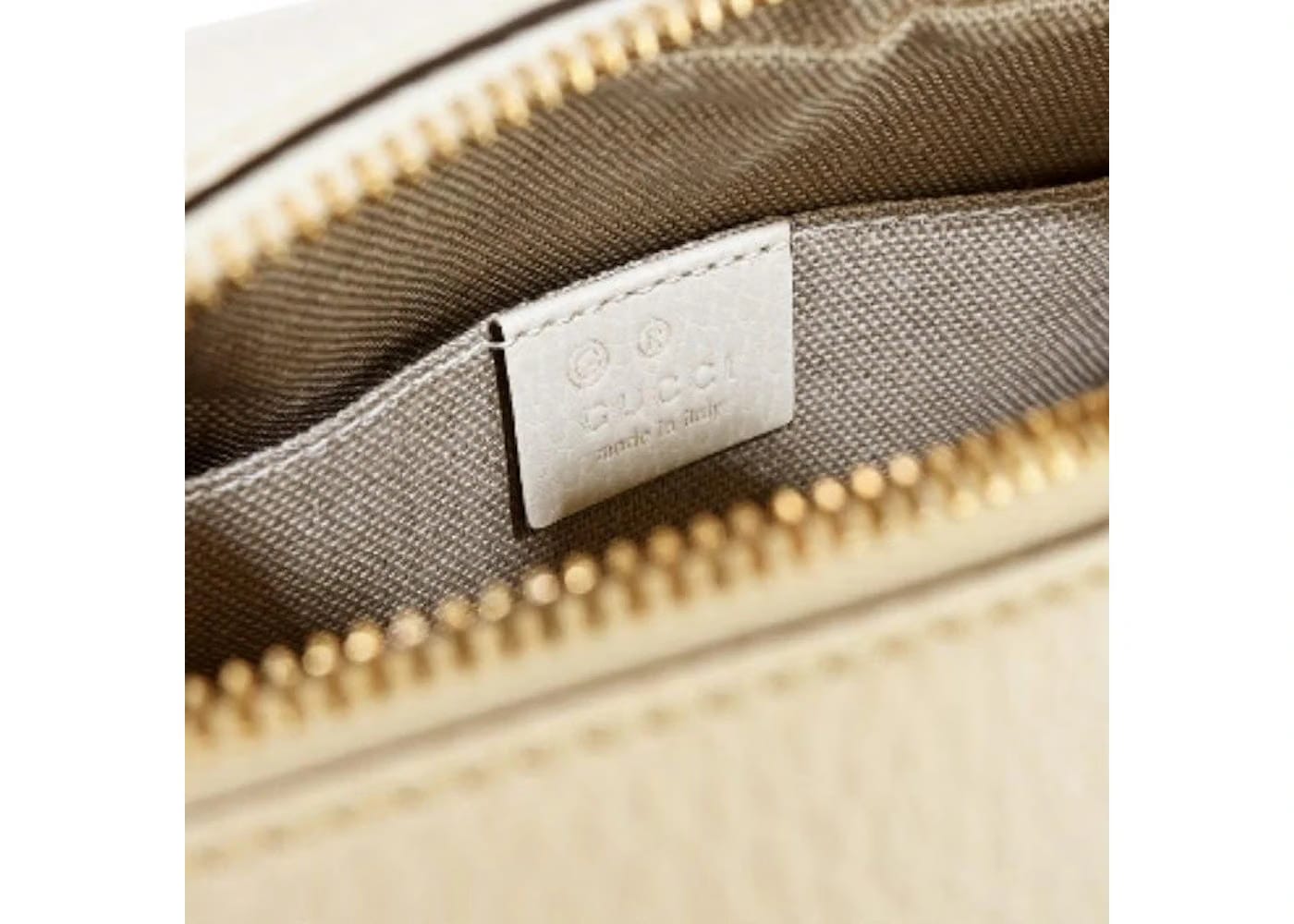 Gucci Bree Gg Crossbody Bag Guccissima Beige/White