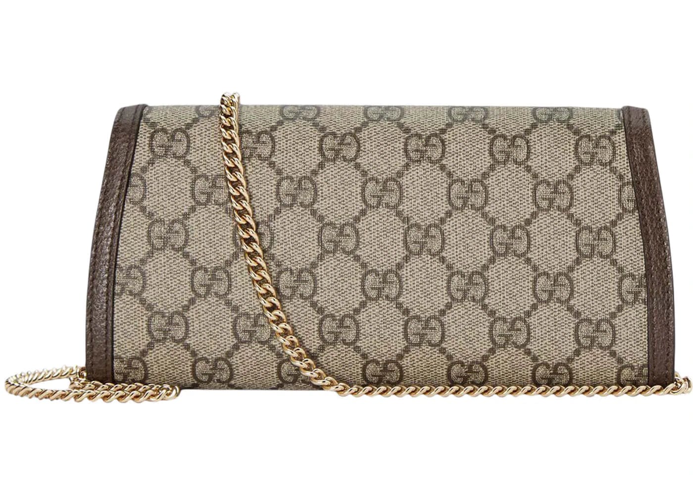 Gucci Blondie Continental Chain Wallet Beige/Ebony