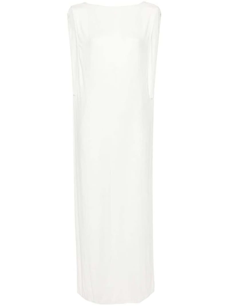 Jacquemus Le Robe Capa Maxi Dress Ivory/White
