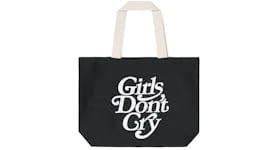 Girls Dont Cry Logo Tote Bag Natural