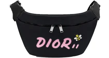 Dior x Sorayama Belt Bag Nylon Black