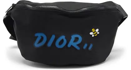 Dior x Sorayama Belt Bag Nylon Black