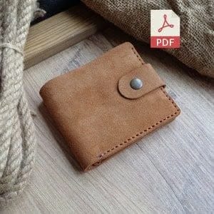 Dior Portefeuille Leather Wallet Gris/Marron