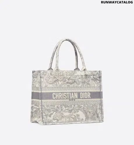 Dior Dioriviera Book Tote Small Gray